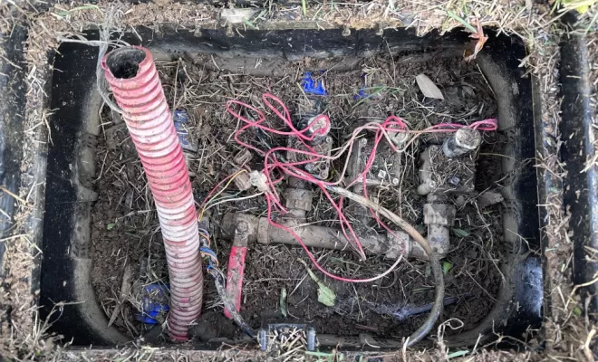 Clarinette 3 voies avant intervention. 